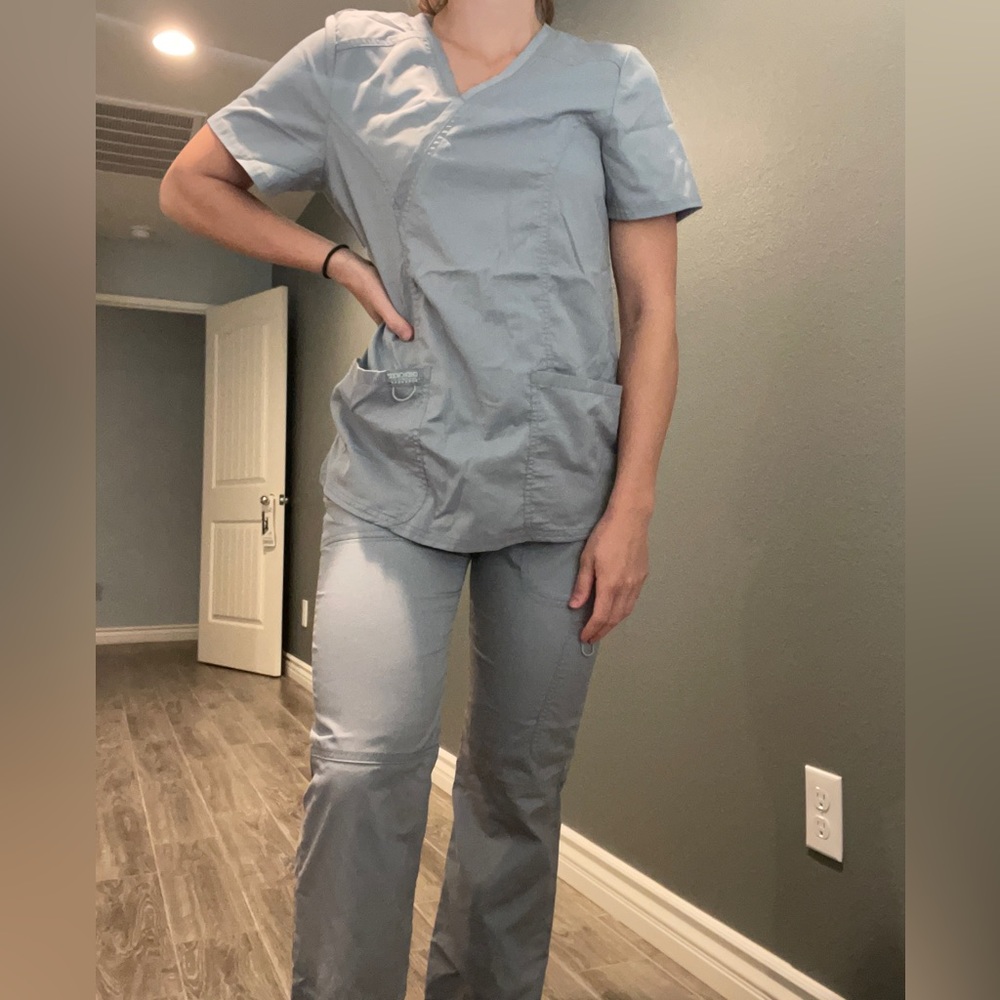 Grey Cherokee scrubs